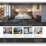 Maison Bellevue website voorbeeld