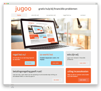 Jugoo website voorbeeld