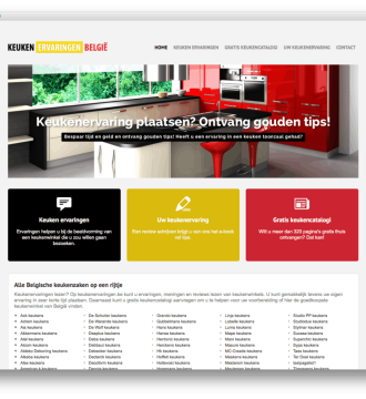 Keukenervaringen website voorbeeld