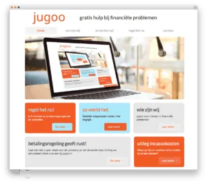 Jugoo website voorbeeld